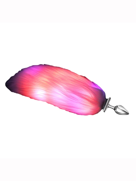 Small LED Pink fur tail - EGO Driven